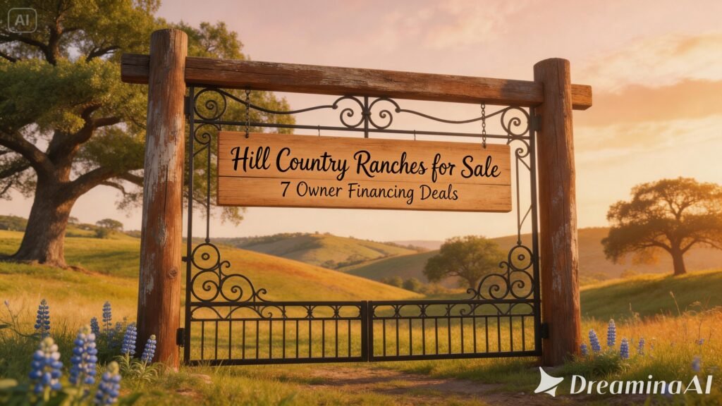 Hill Country Ranches for Sale: 7 Owner Financing Deals 