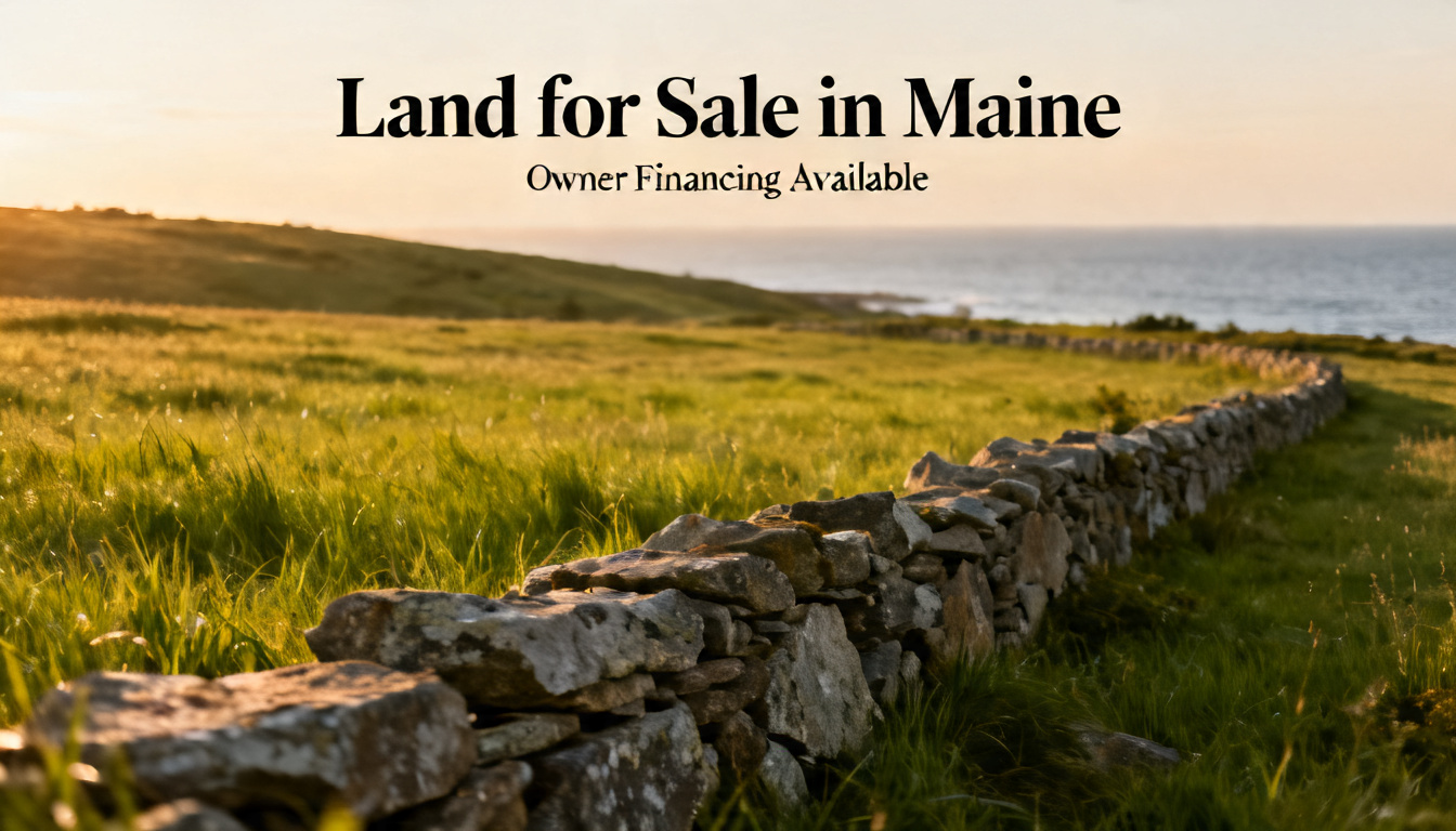 Land for Sale in Maine Owner Financing: 2026 Complete Guide
