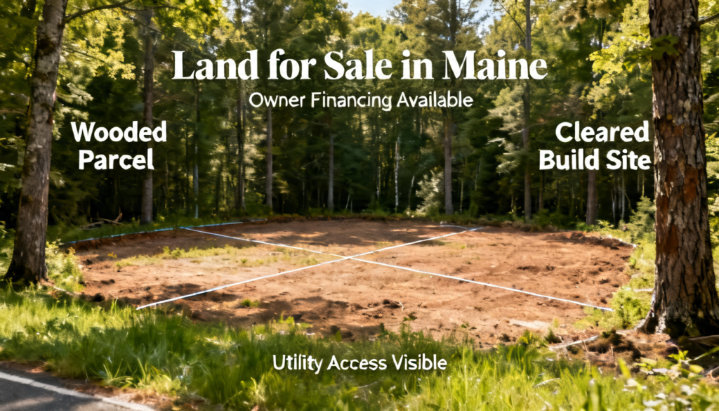 Land for Sale in Maine Owner Financing: 2026 Complete Guide
