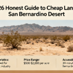 Cheap Land San Bernardino Desert (2026 Honest Guide)