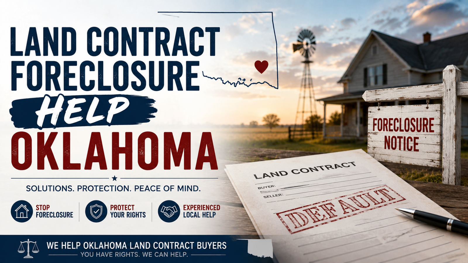 Land Contract Foreclosure Help Oklahoma 