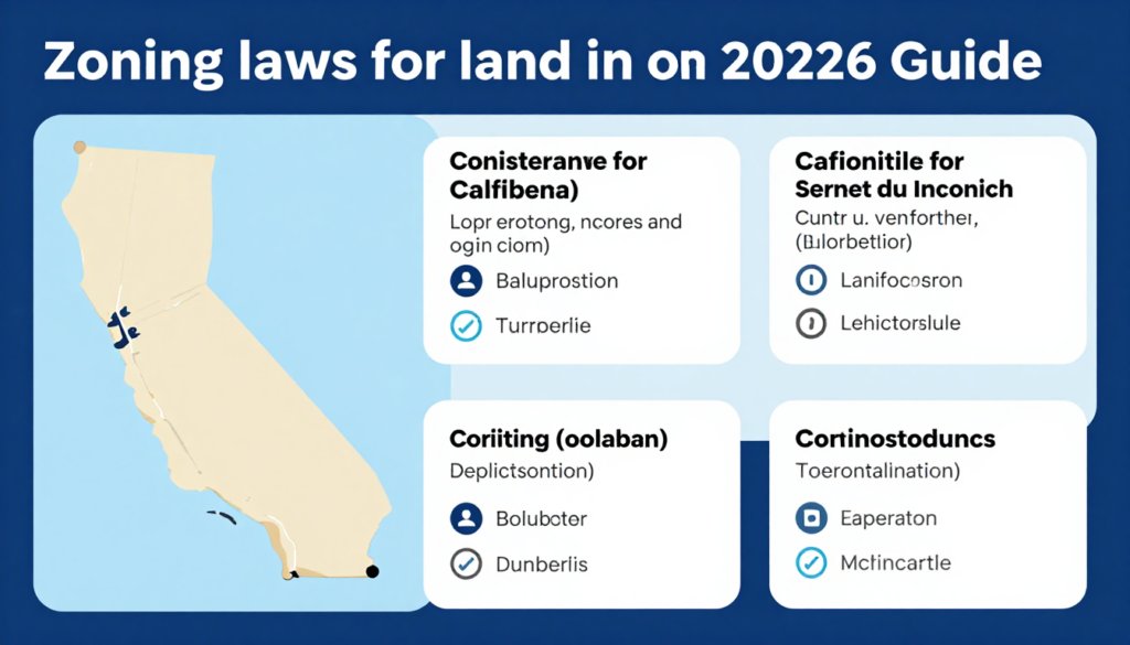 Zoning Laws for Land in California Explained (2026 Guide)