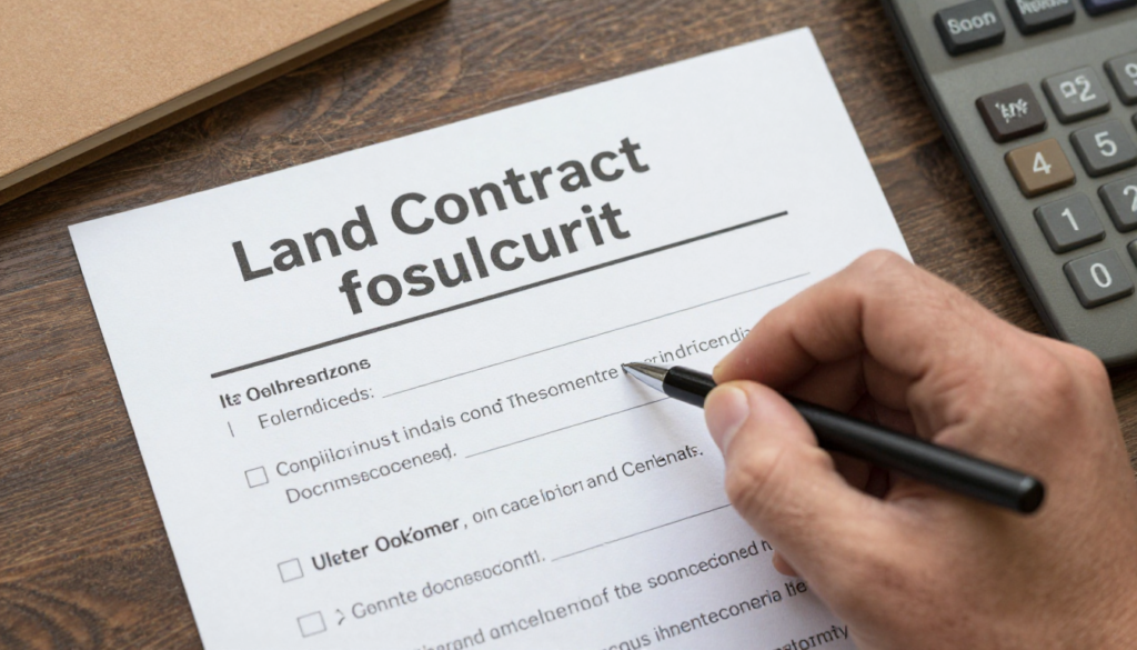 Land Contract Foreclosure Help Oklahoma 