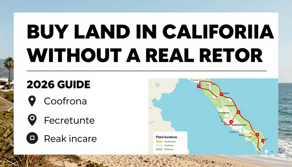 Buy Land in California Without a Realtor (2026 Guide)