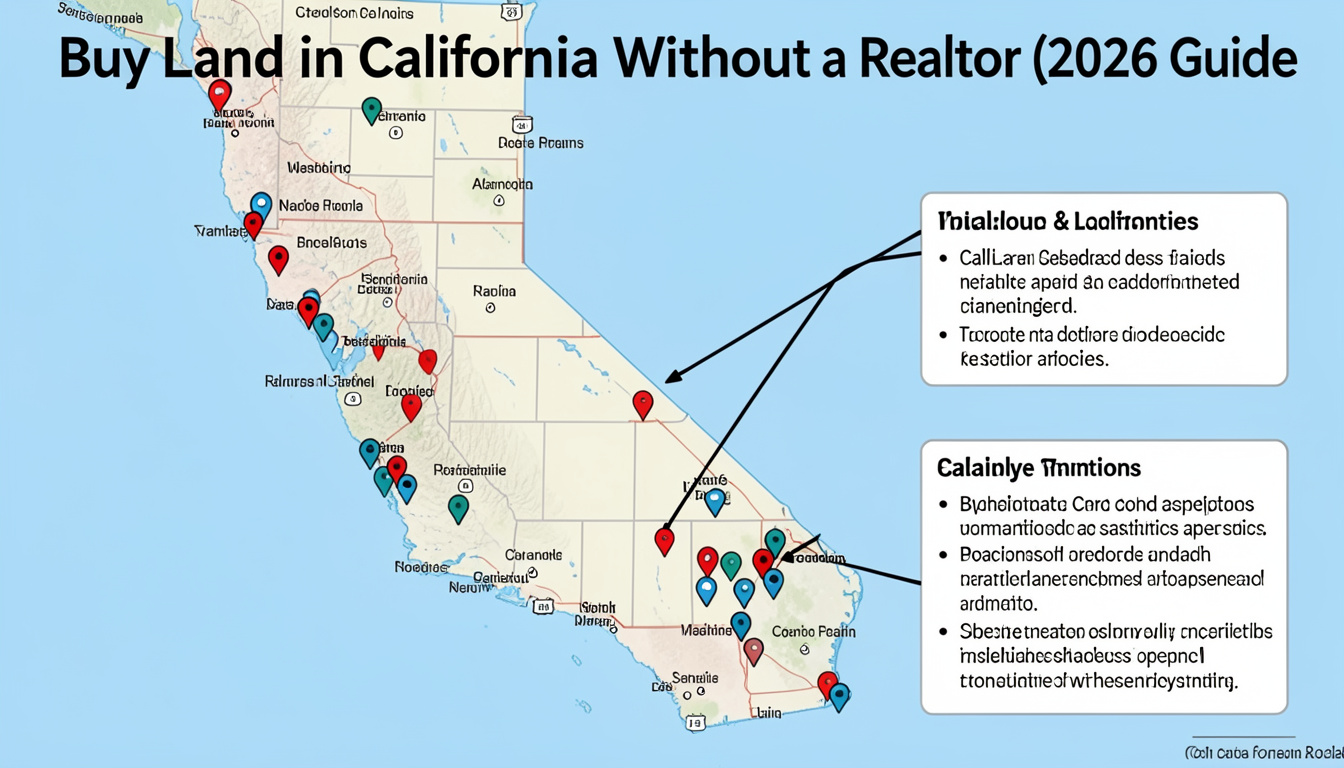 Buy Land in California Without a Realtor (2026 Guide)