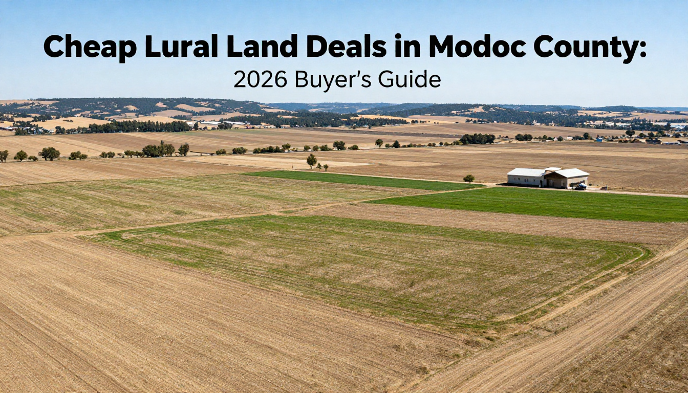 Cheap Rural Land Deals in Modoc County: 2026 Buyer’s Guide