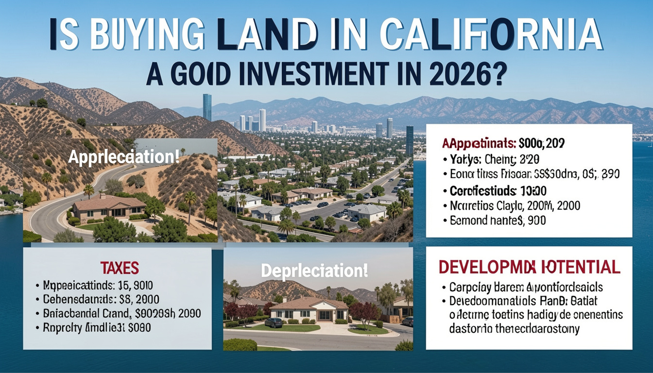 Is Buying Land in California a Good Investment in 2026