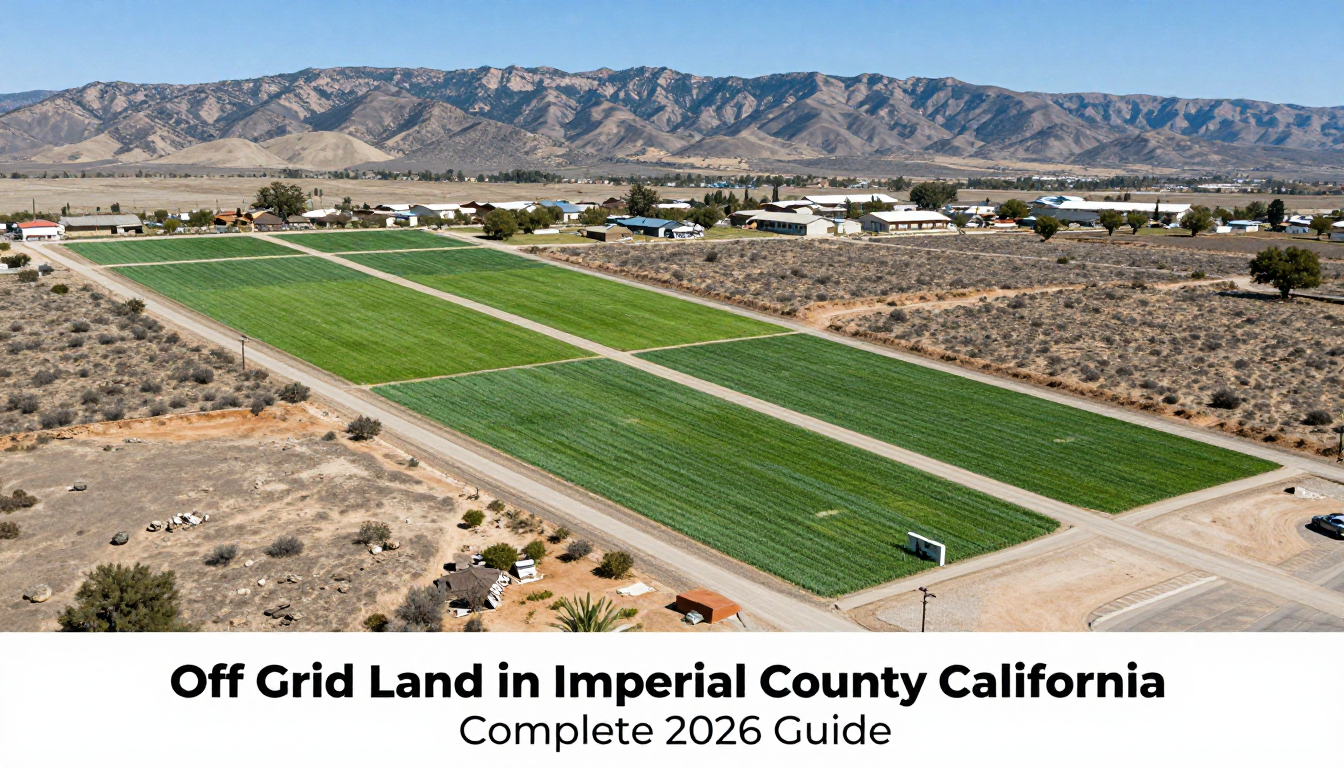Off Grid Land in Imperial County California: Complete 2026 Guide